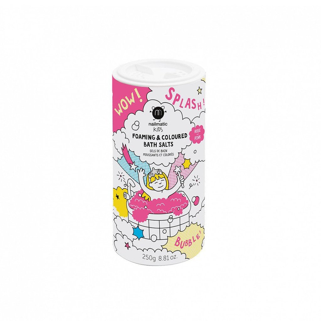 Sales de baño espumosas rosa NAILMATIC