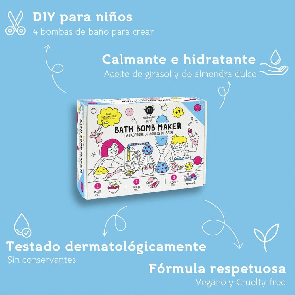 Kit Fábrica de bolas de baño NAILMATIC