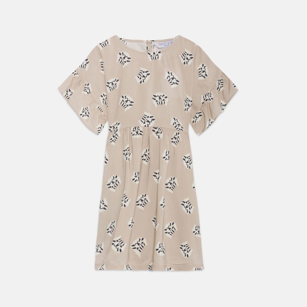 Vestido Sand Cat print COMPAÑÍA FANTÁSTICA