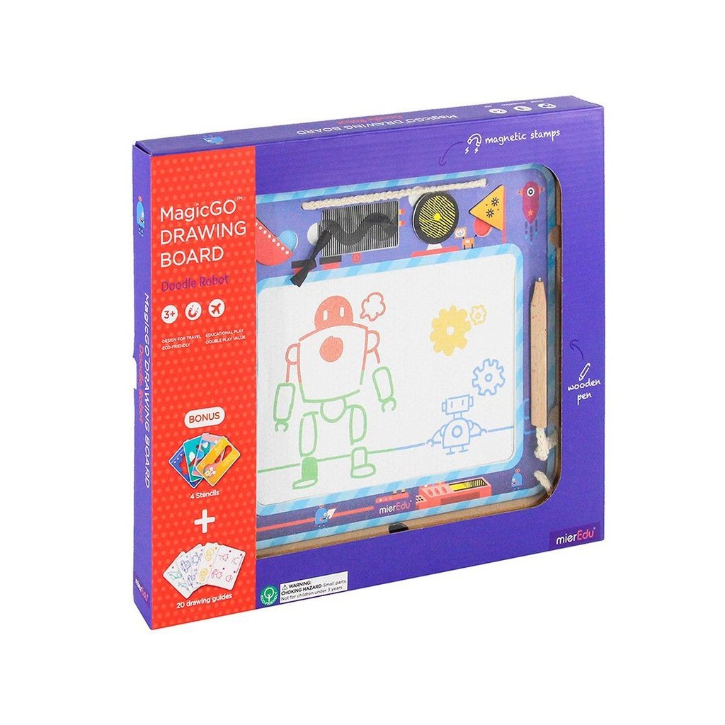 Pizarra magnética Magic Go Doodle Robot MIEREDU