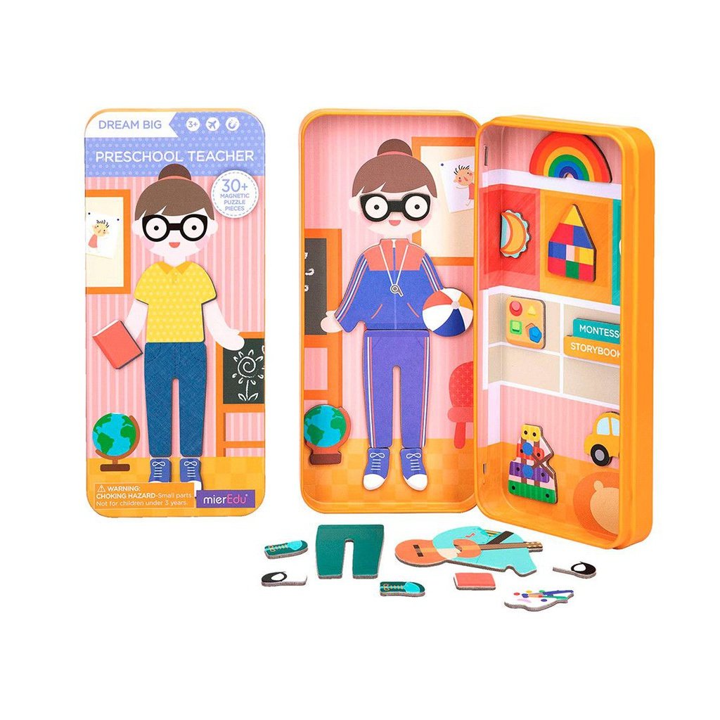 Puzzle magnético Mis Héroes - Profesora de infantil MIEREDU