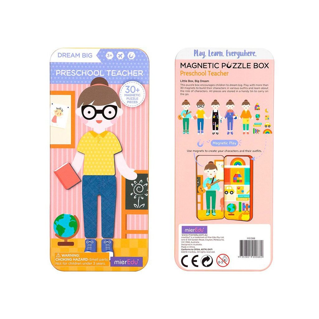 Puzzle magnético Mis Héroes - Profesora de infantil MIEREDU