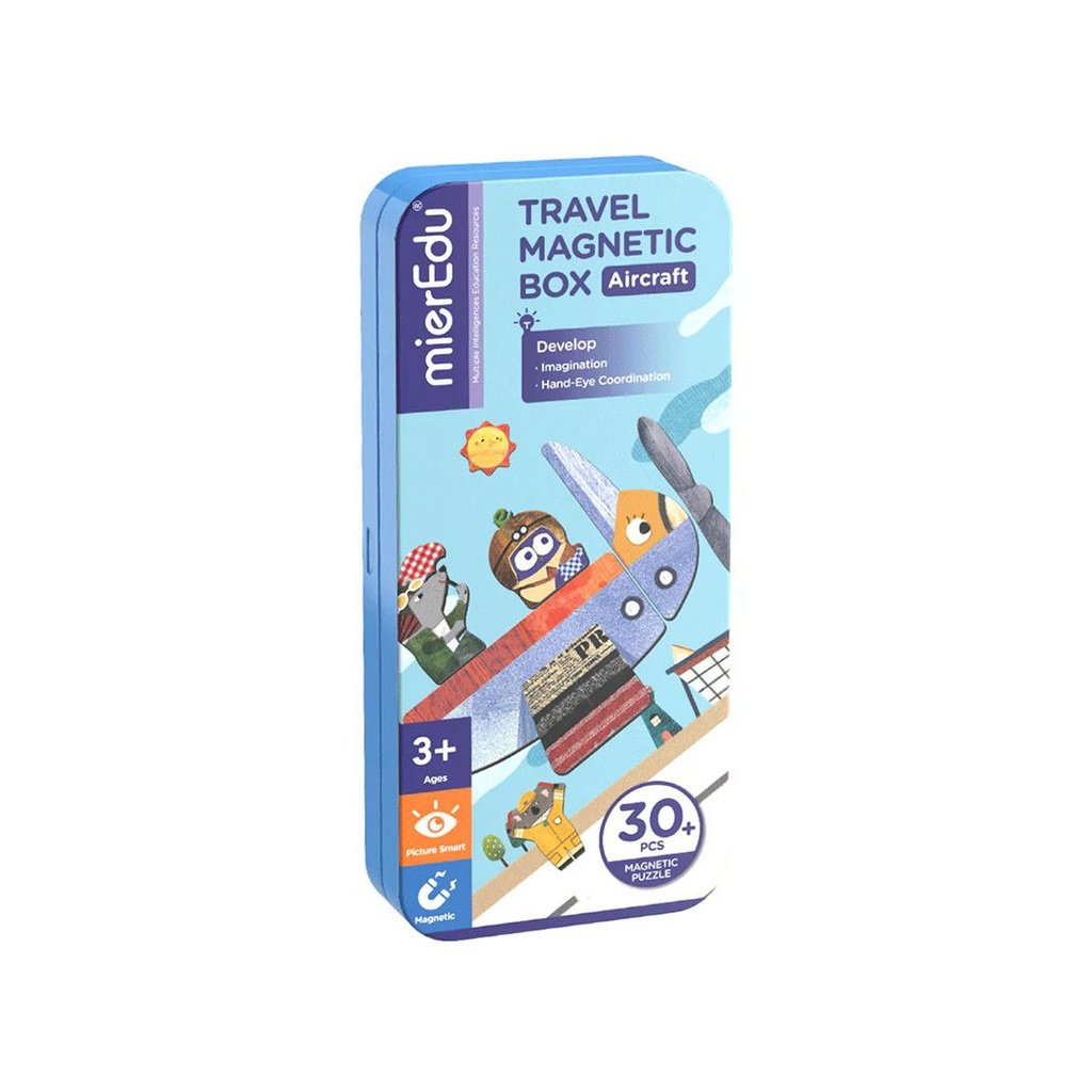 Puzzle Magnético Mis Viajes - Aviones MIEREDU