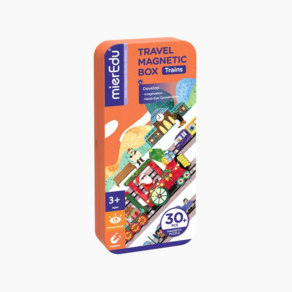 Puzzle Magnético Mis Viajes - Trenes MIEREDU