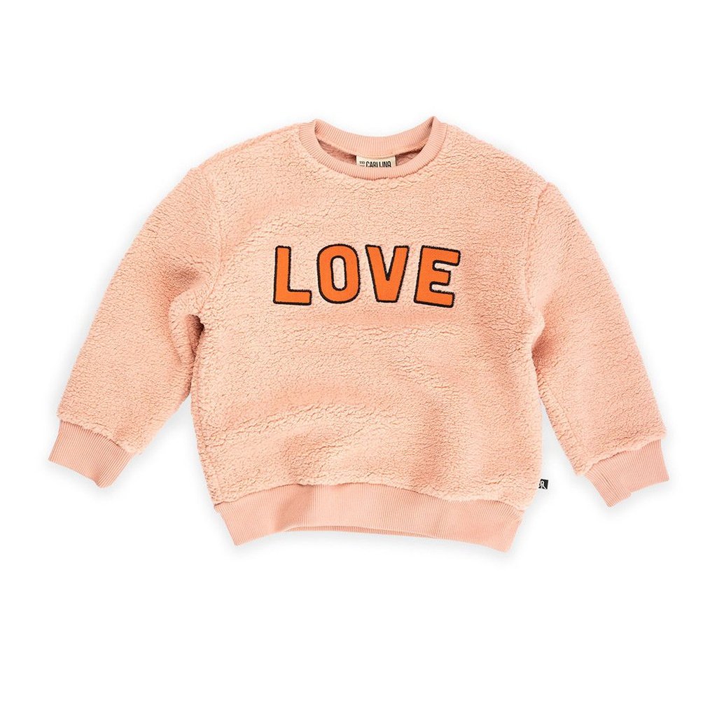 Sudadera Love rosa CARLIJNQ
