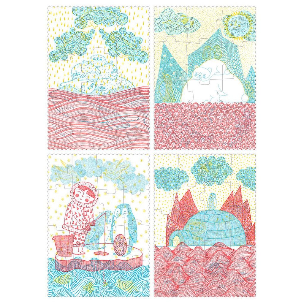 Puzzle Dans l'Igloo LONDJI
