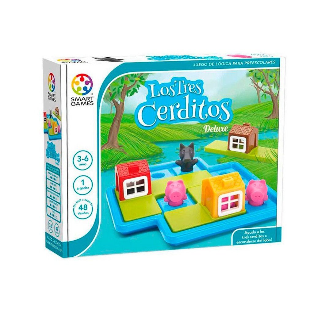 Los Tres Cerditos - Juego de lógica SMART GAMES