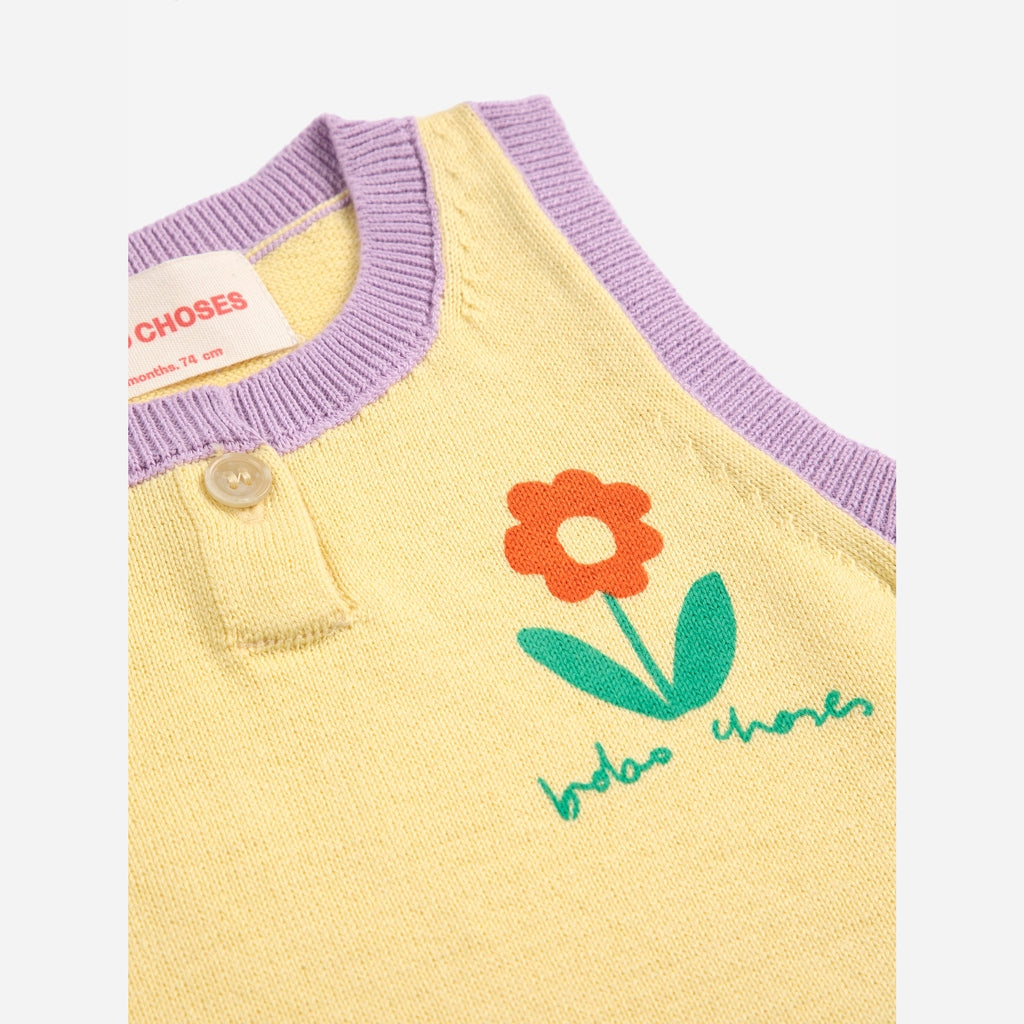 Conjunto bebé camiseta Flower BOBO CHOSES