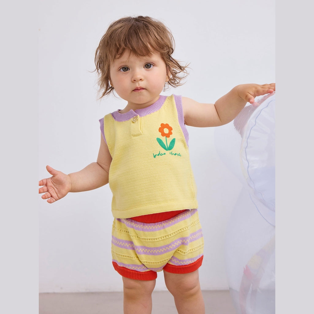Conjunto bebé camiseta Flower BOBO CHOSES