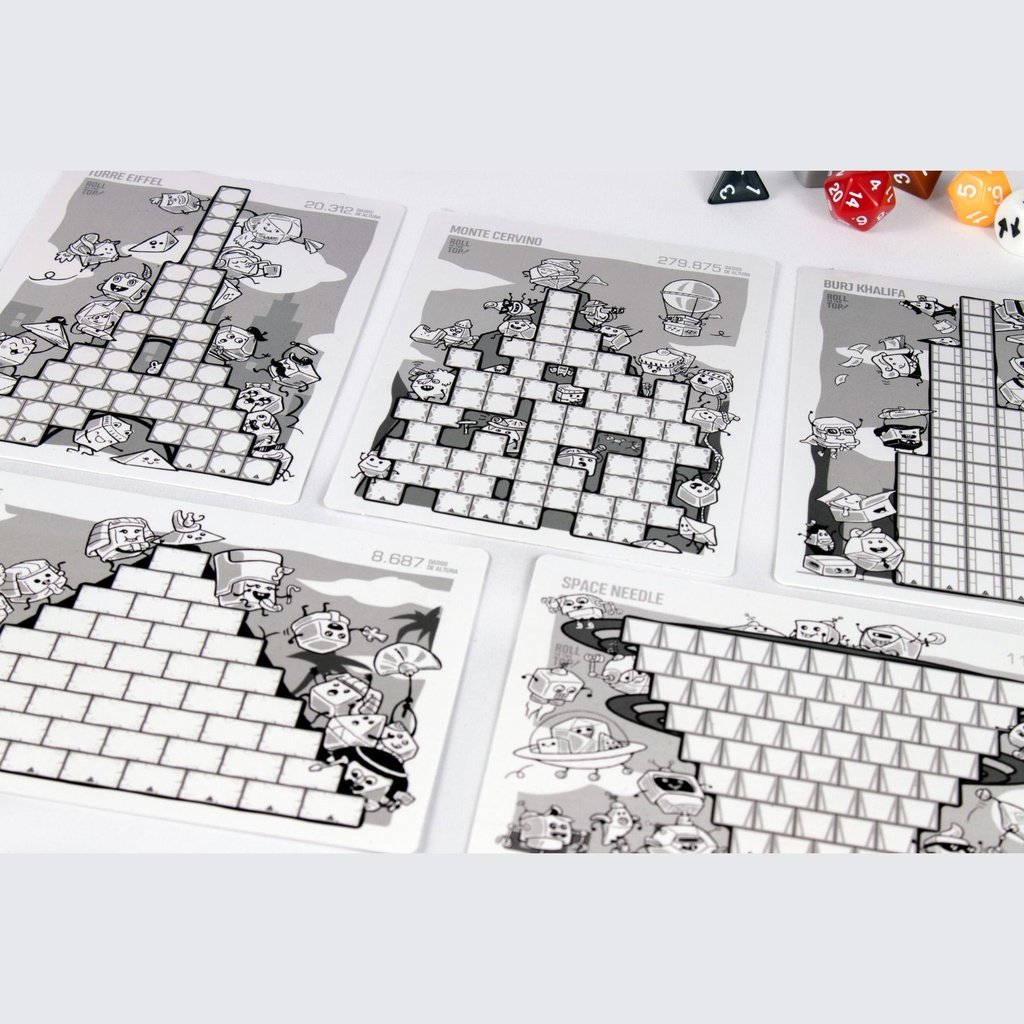 Roll To The Top - Juego de cartas ZACATRUS 8 +Años