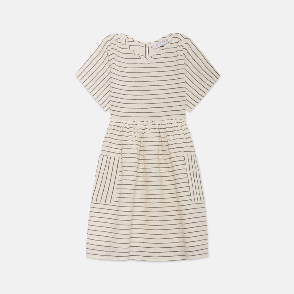 Vestido manga corta Rayas COMPAÑÍA FANTÁSTICA