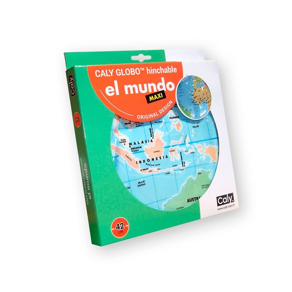 Globo terráqueo hinchable 42 cm