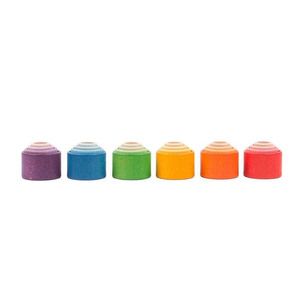 Bols nido de madera 24 piezas GRAPAT