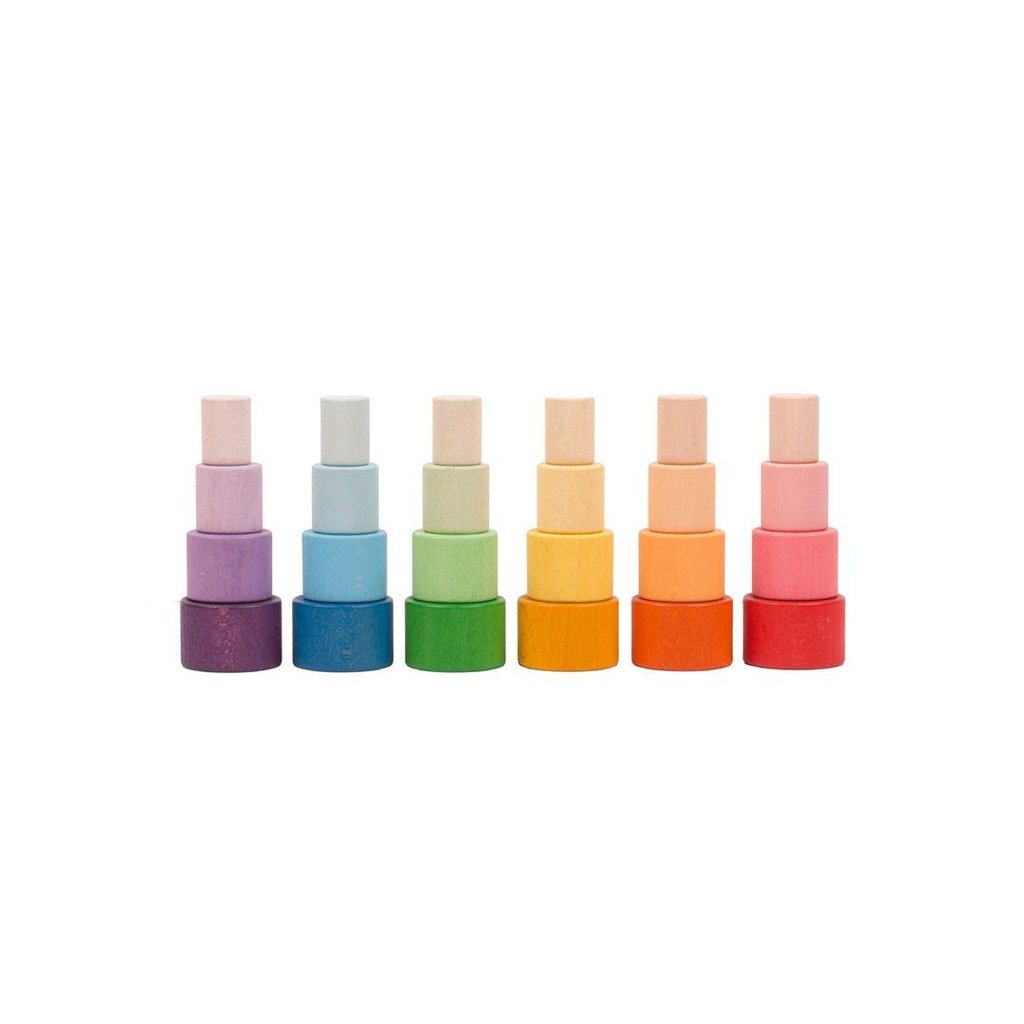 Bols nido de madera 24 piezas GRAPAT