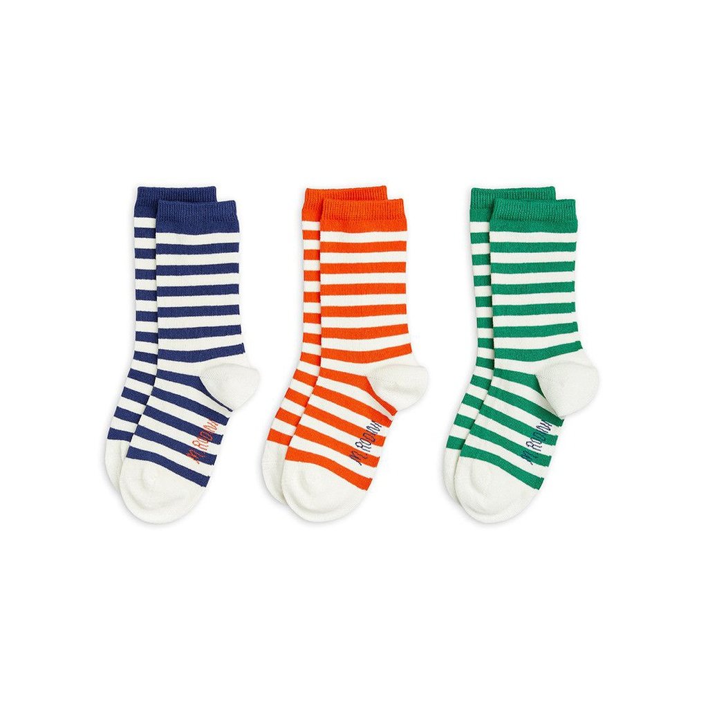 Pack de 3 calcetines Stripe MINI RODINI