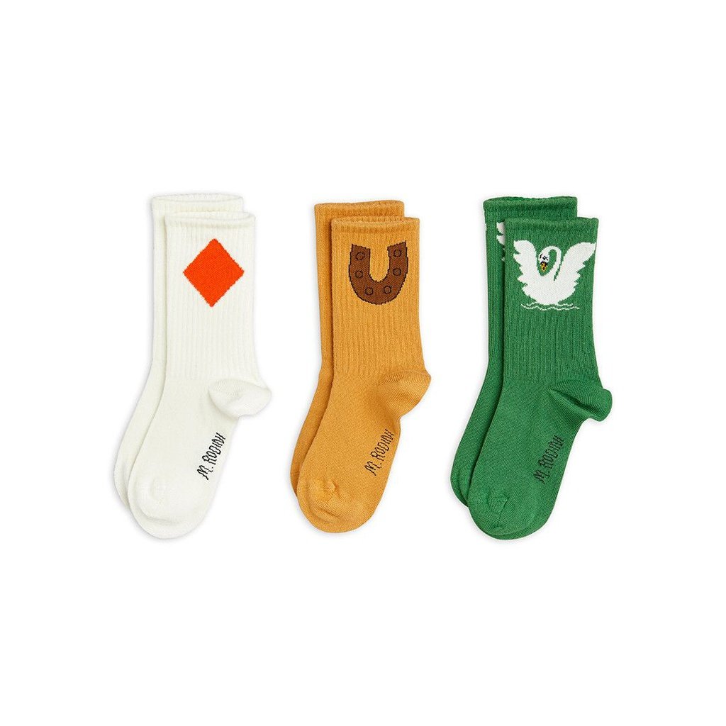 Pack de 3 calcetines Horseshoe MINI RODINI