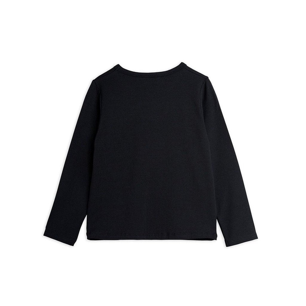 Camiseta negra manga larga MINI RODINI
