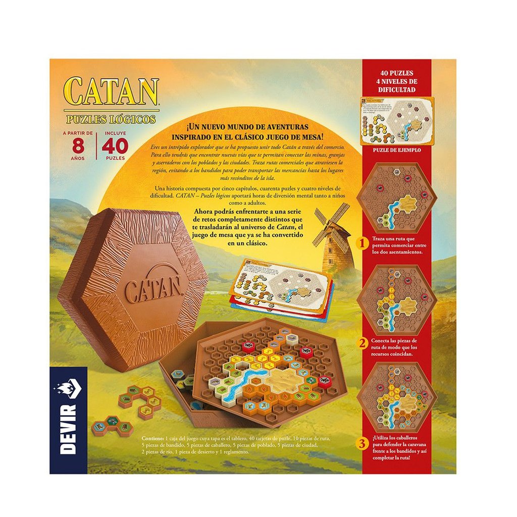 Catan Puzzles Lógicos DEVIR