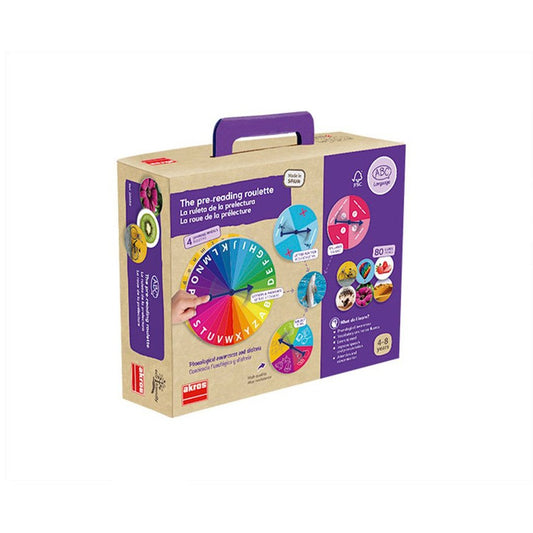 La ruleta de la prelectura AKROS. 4+ Años