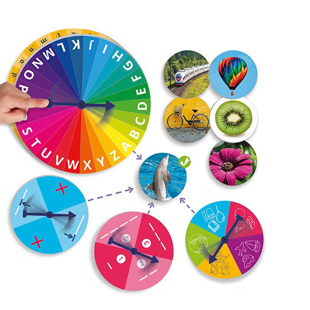 La ruleta de la prelectura AKROS. 4+ Años