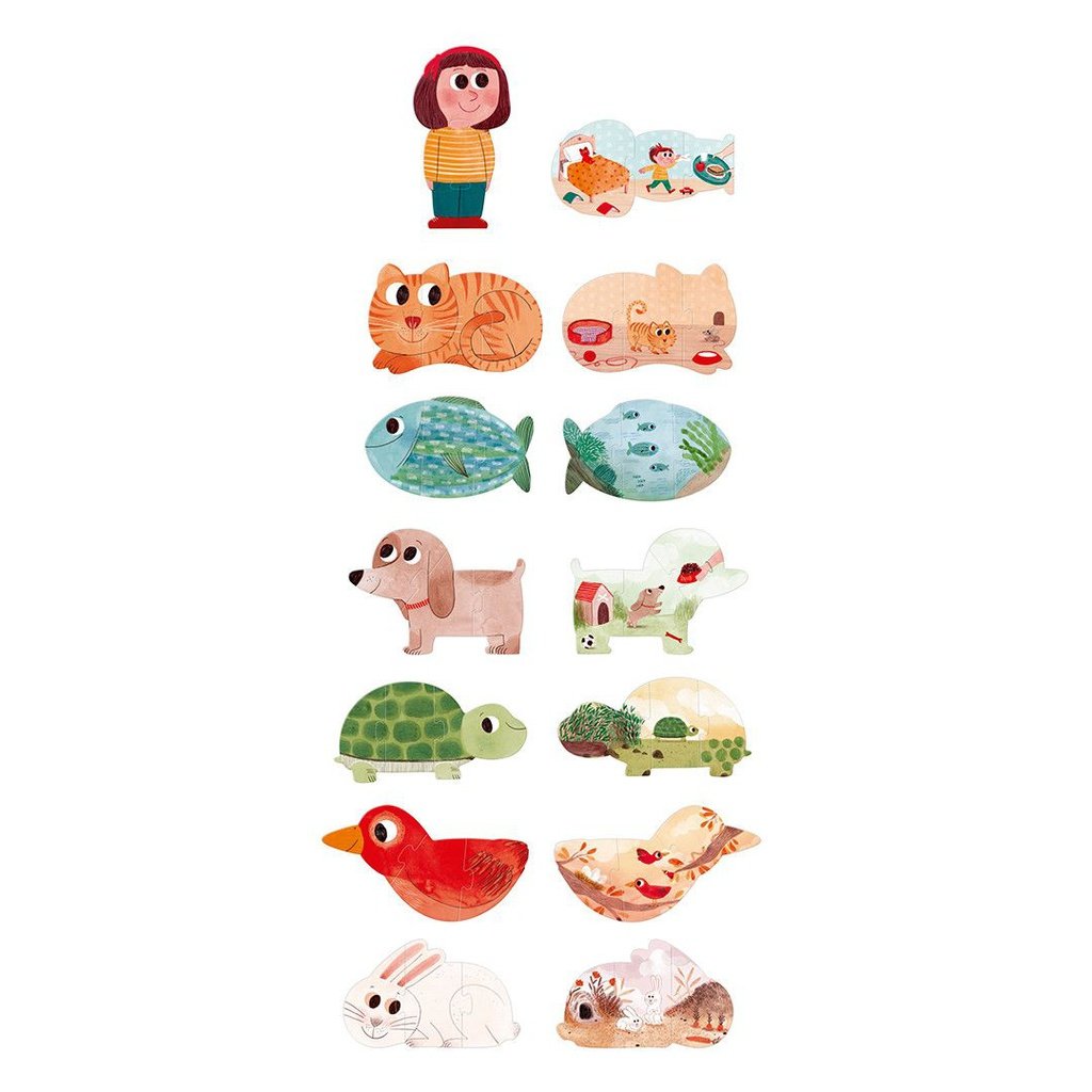 Puzzle I love My Pets LONDJI