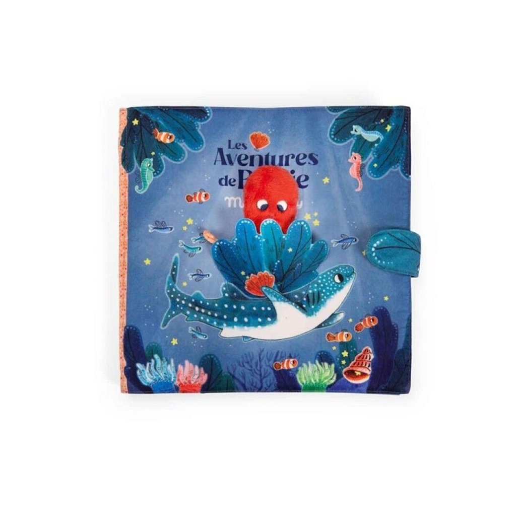Gran Libro téxtil de actividades Paulie MOULIN ROTY