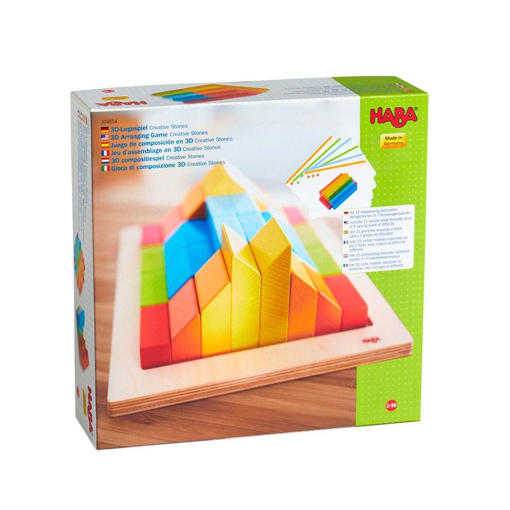 Creative Stones - Juego de composición en 3D HABA