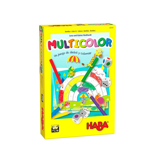 Multicolor - Juego de dados para pintar HABA