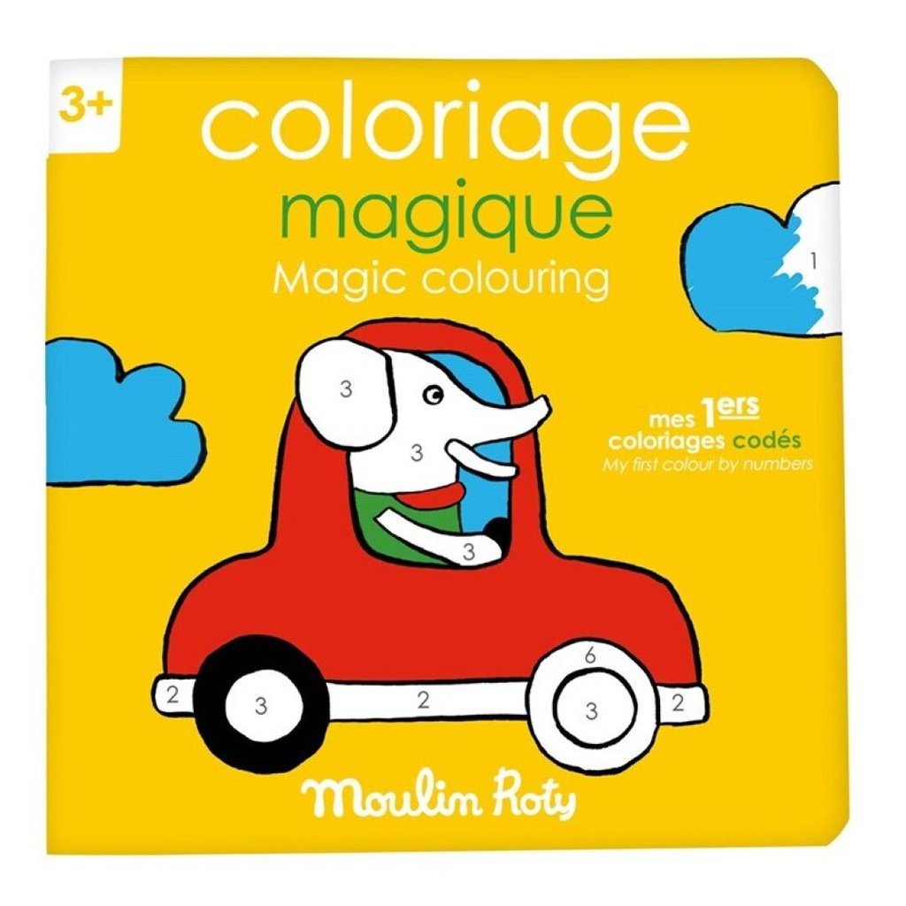 Cuaderno de colorear mágico Popipop MOULIN ROTY
