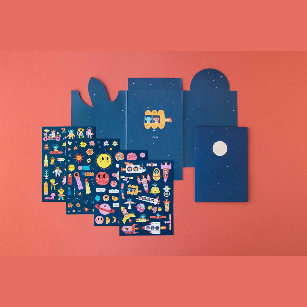 Stickers Space 150 pegatinas LONDJI