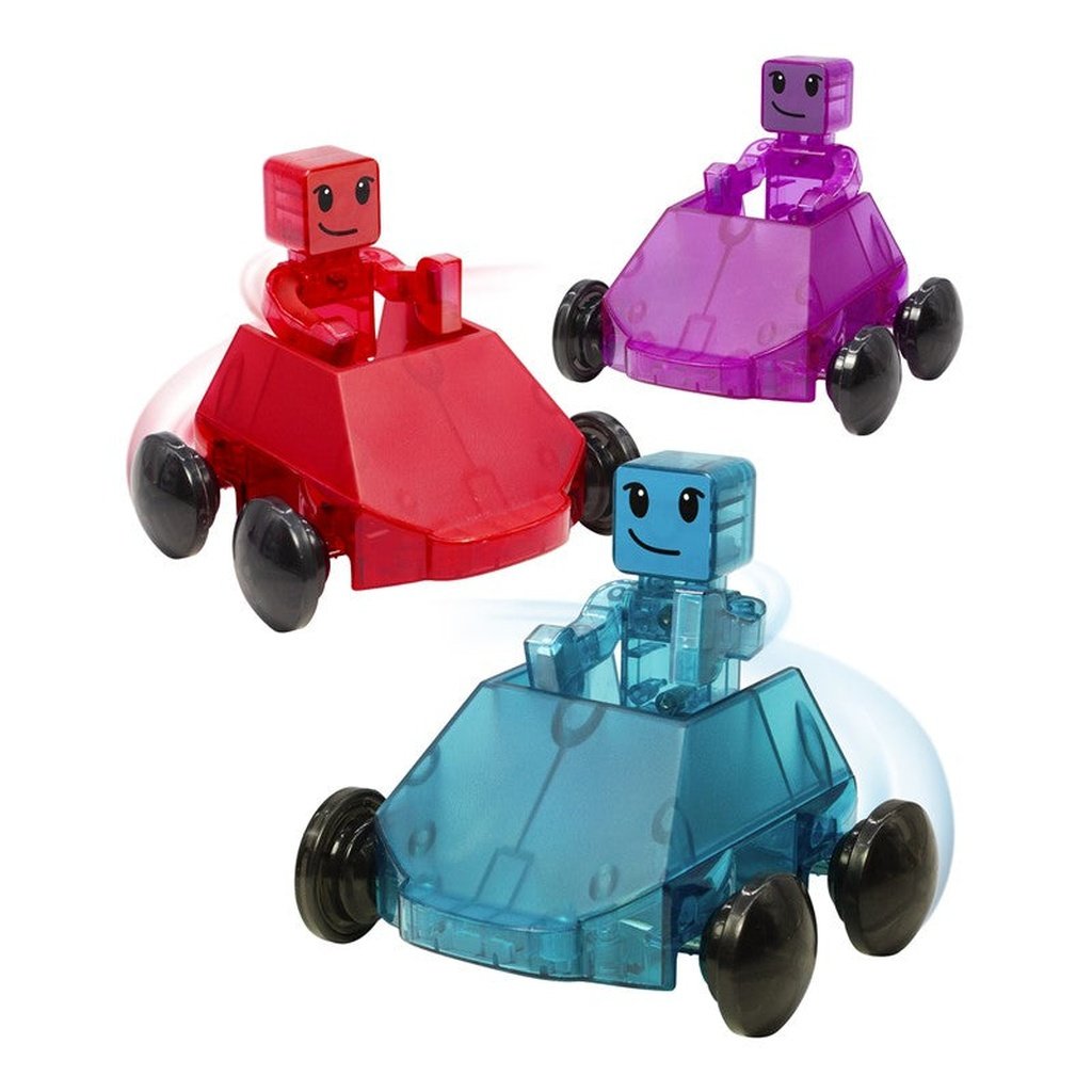 Magna-Tiles Dashers 6 piezas - Juego de construcción magnético