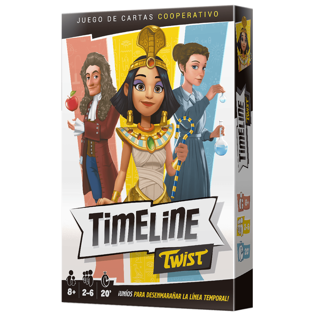 Timeline Twist - Juego cooperativo 8+ años