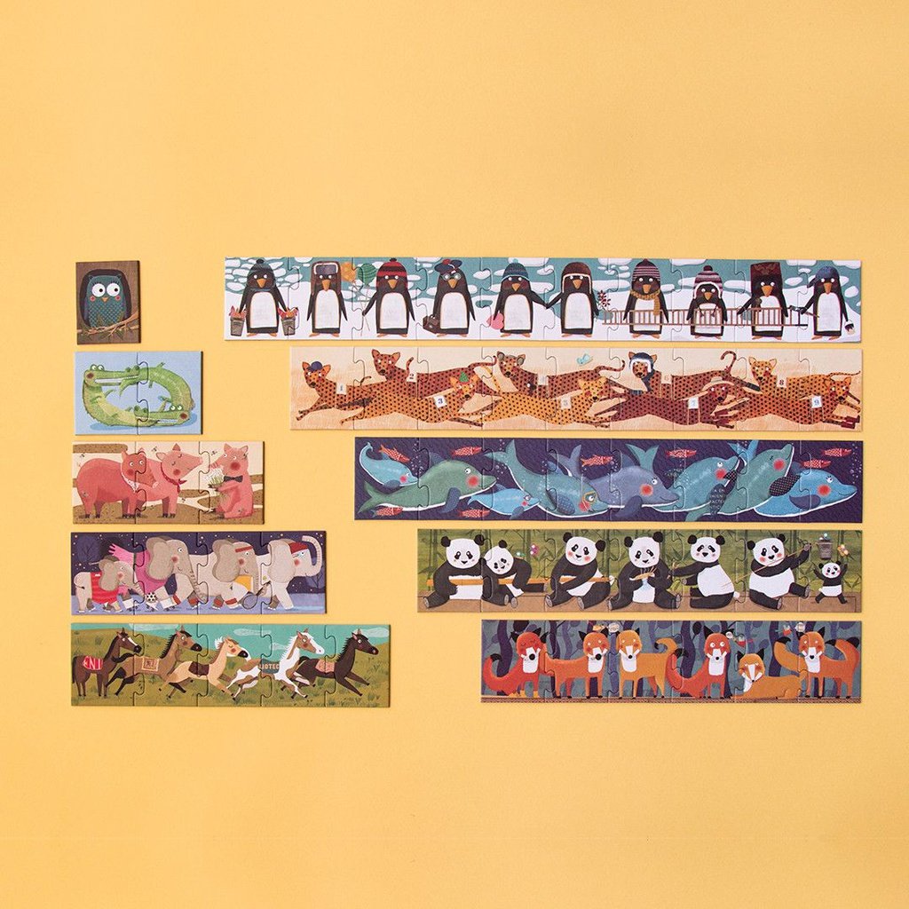 Puzzle 10 Penguins LONDJI