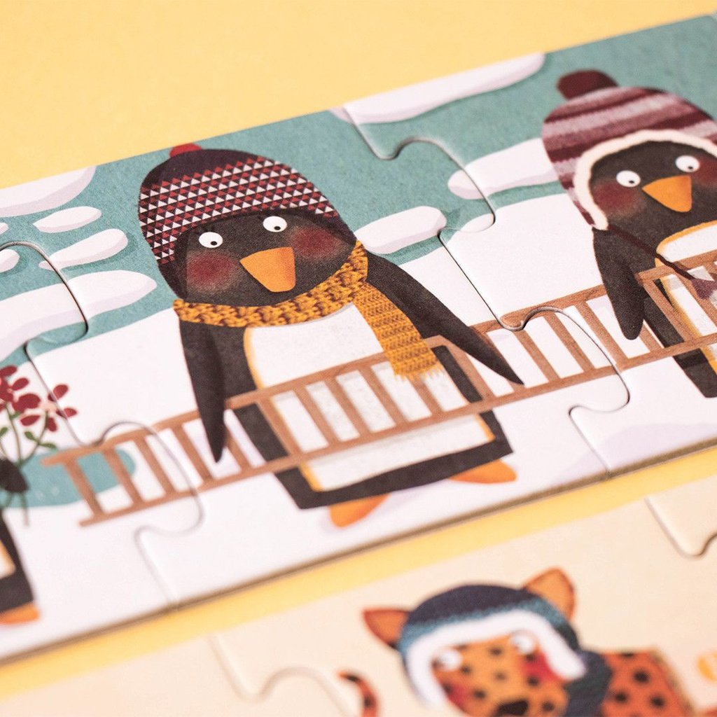 Puzzle 10 Penguins LONDJI