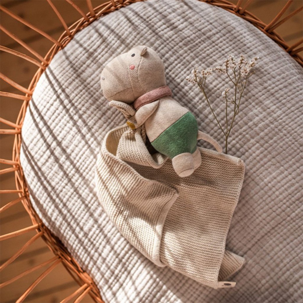 Doudou Hipo beige y azul AVA & YVES