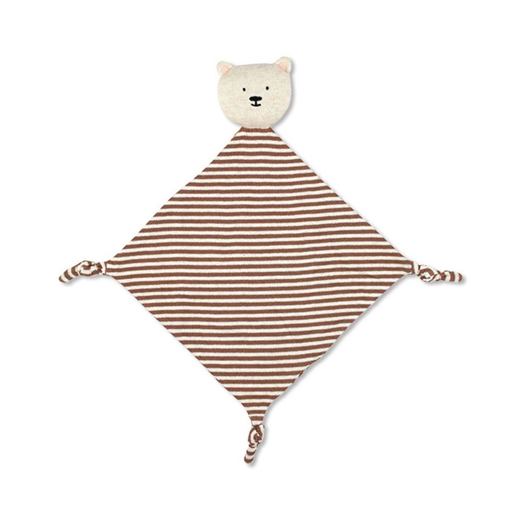 Doudou Oso de rayas tierra y beige AVA & YVES