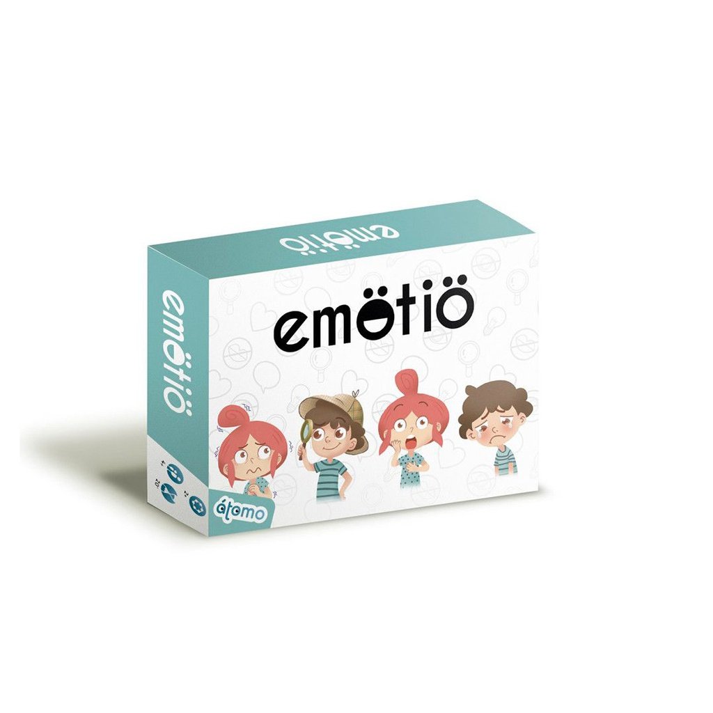 Emötiö - Juego de cartas sobre las emociones ÁTOMO GAMES
