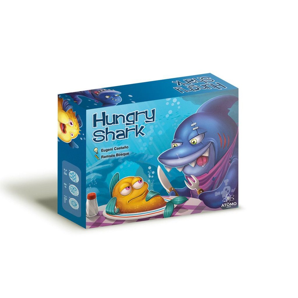 Hungry Shark - Juego de cartas ÁTOMO GAMES