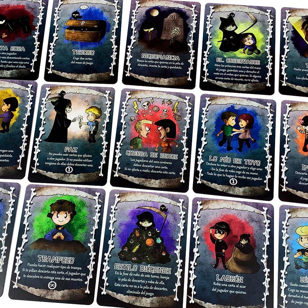 El Mortal - Juego de cartas ÁTOMO GAMES