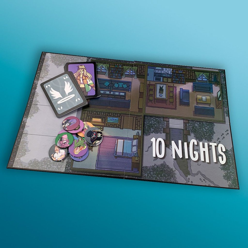 10 Nights - Juego de cartas ÁTOMO GAMES