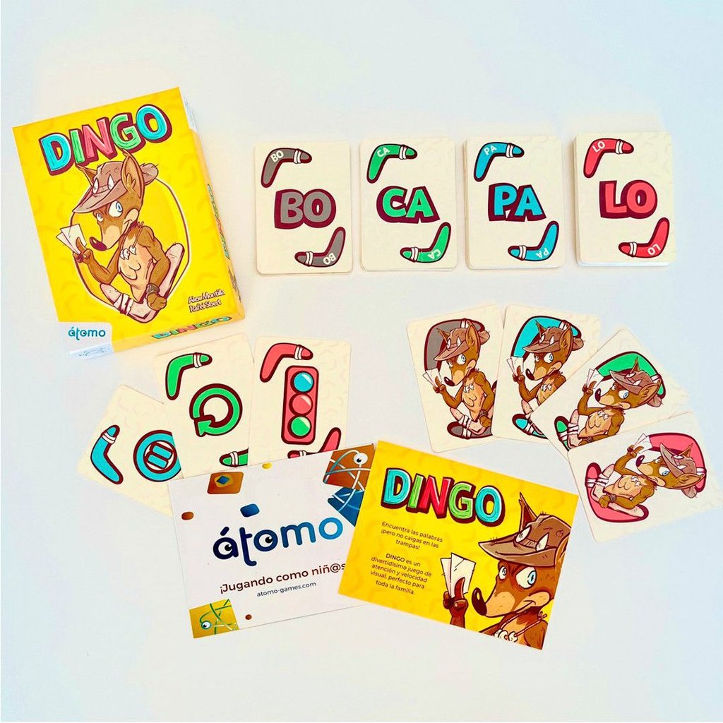 Dingo - Juego de cartas ÁTOMO GAMES