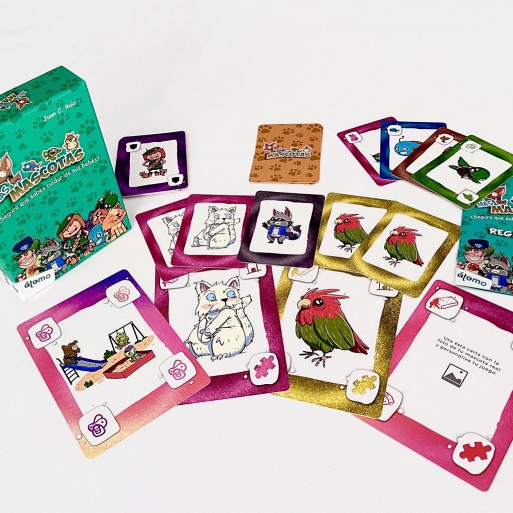Más Mascotas - Expansión ÁTOMO GAMES