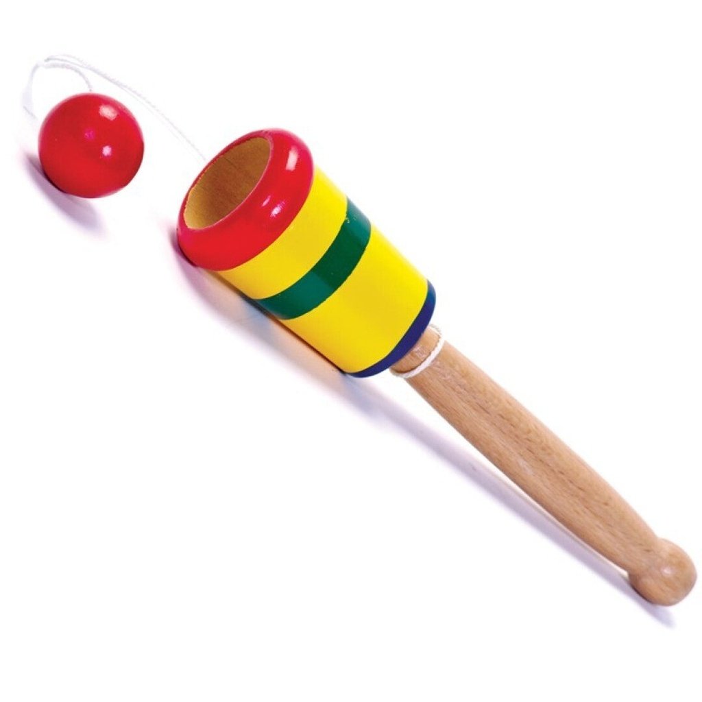 Wooden Cup and ball