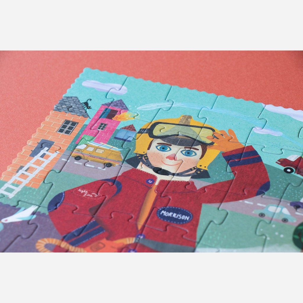 Pocket puzzle Firefighter 36p LONDJI