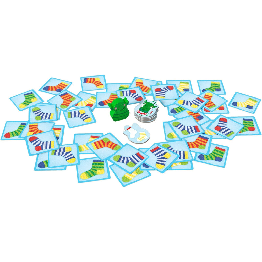 El Monstruo de los Calcetines - Juego de cartas 4+ años