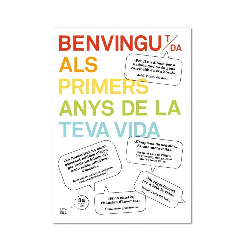 Benvingut als primers anys de la teva vida LITERA