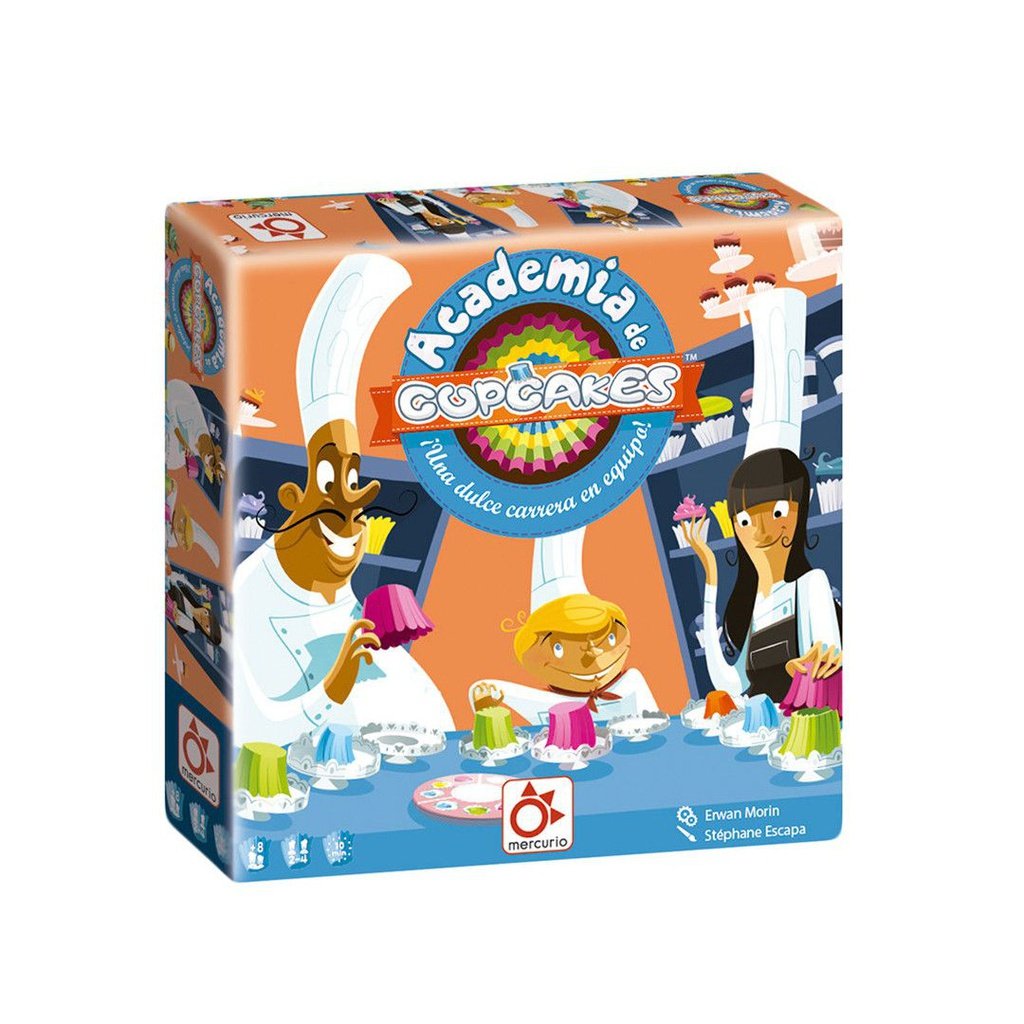 Academia de Cupcakes - Juego cooperativo MERCURIO