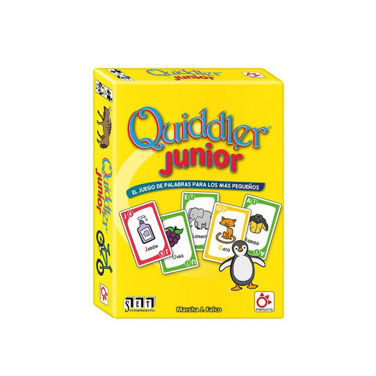 Quiddler Junior - Juego para crear palabras MERCURIO