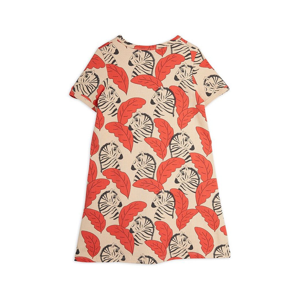 Vestido Zebras rojo MINI RODINI