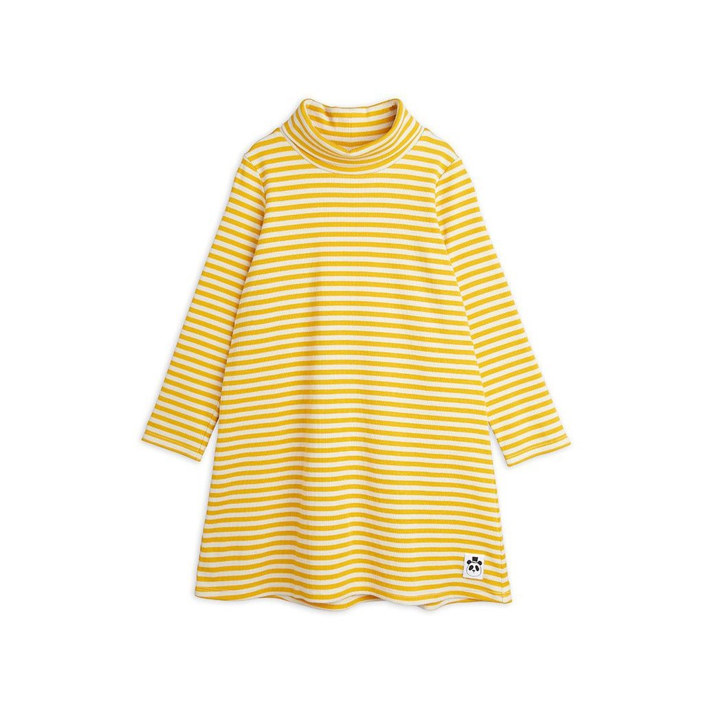 Vestido Rayas amarillo MINI RODINI